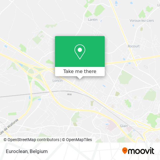 Euroclean map