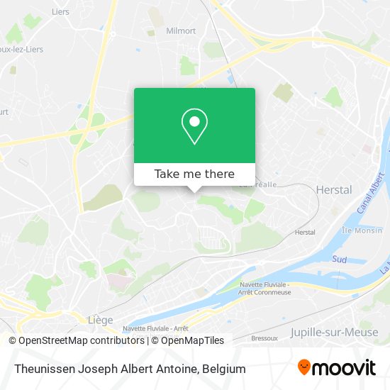 Theunissen Joseph Albert Antoine plan