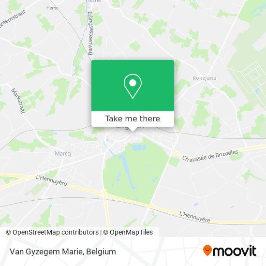 Van Gyzegem Marie map