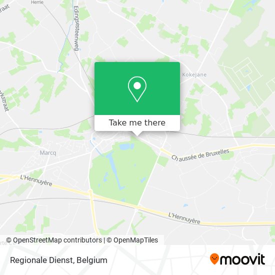 Regionale Dienst map