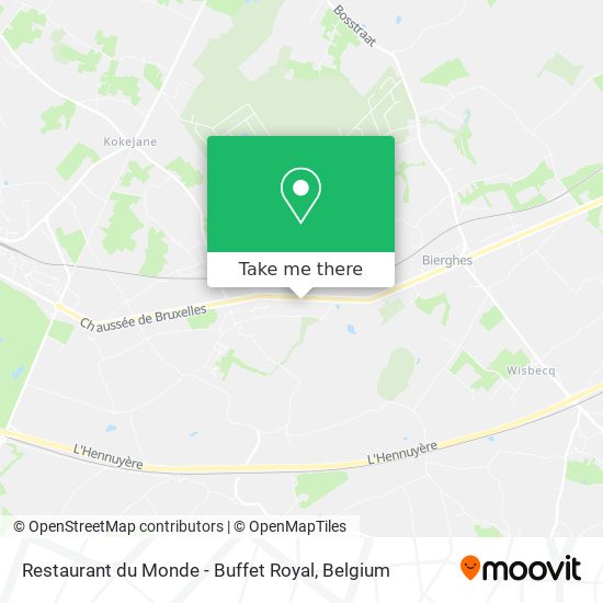 Restaurant du Monde - Buffet Royal map