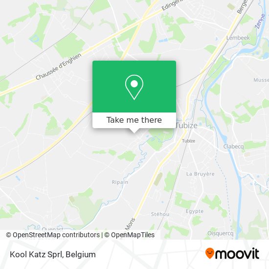 Kool Katz Sprl map