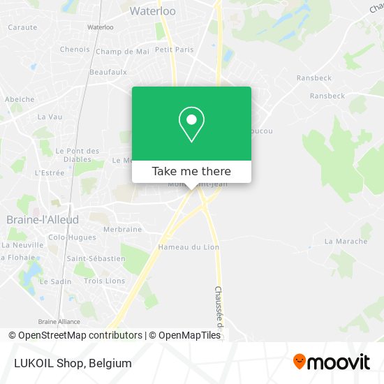 LUKOIL Shop map