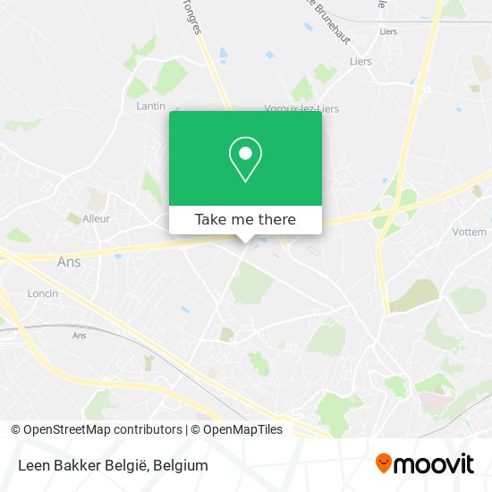 Leen Bakker België map