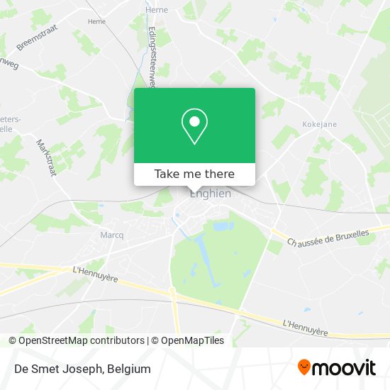 De Smet Joseph map