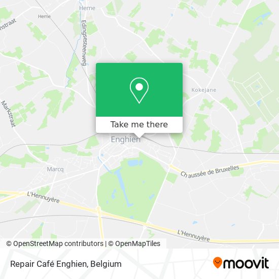 Repair Café Enghien plan