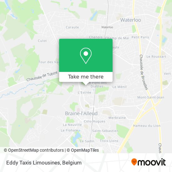 Eddy Taxis Limousines map