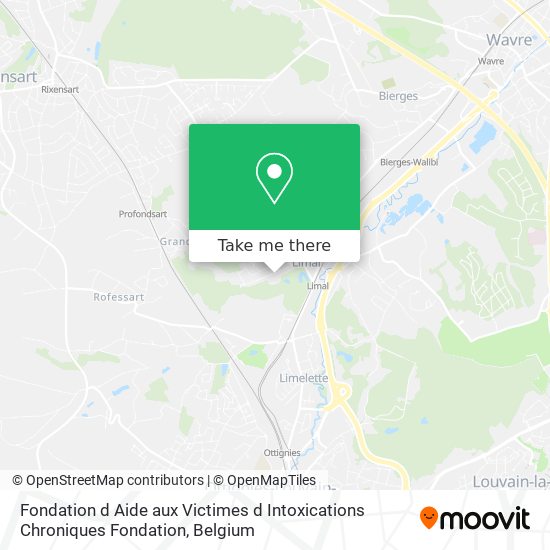 Fondation d Aide aux Victimes d Intoxications Chroniques Fondation map