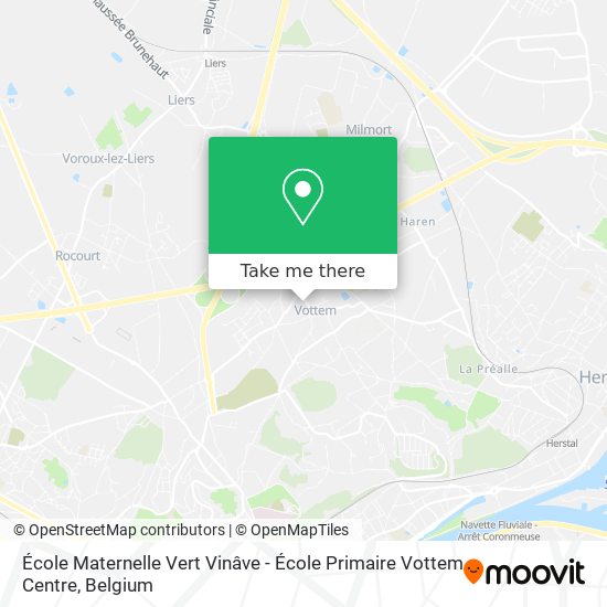 École Maternelle Vert Vinâve - École Primaire Vottem Centre map