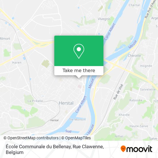 École Communale du Bellenay, Rue Clawenne map