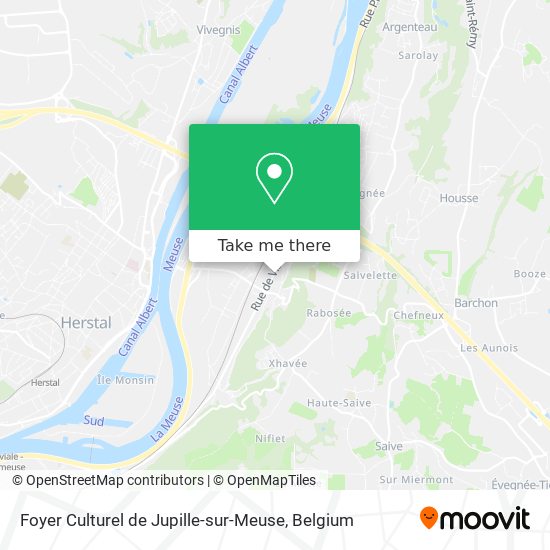 Foyer Culturel de Jupille-sur-Meuse plan