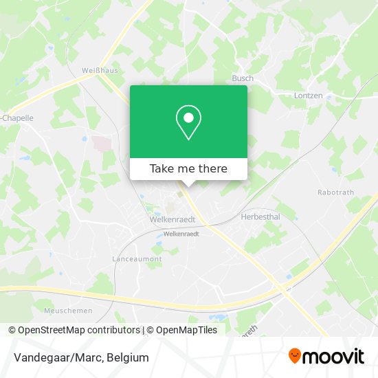 Vandegaar/Marc map