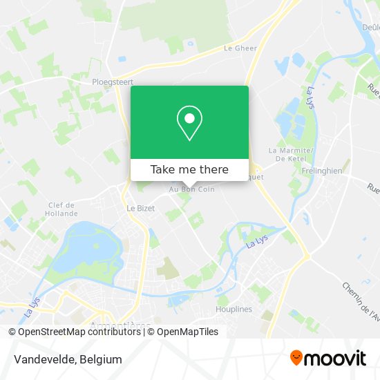 Vandevelde map