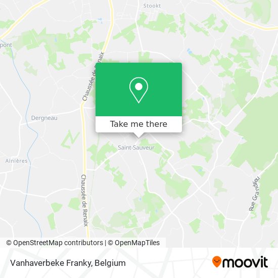 Vanhaverbeke Franky map