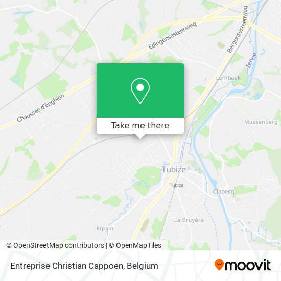 Entreprise Christian Cappoen map