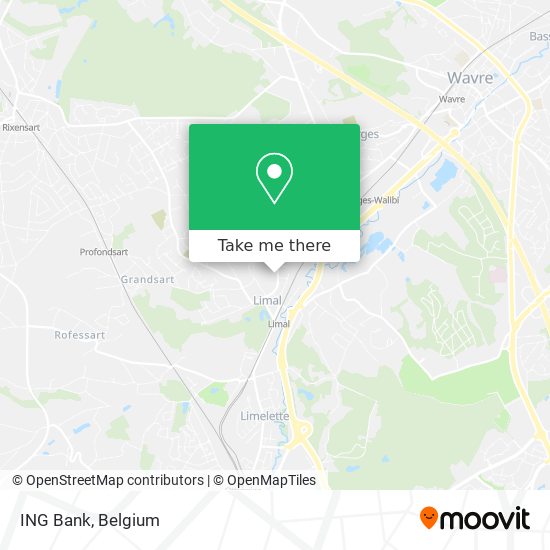 ING Bank map