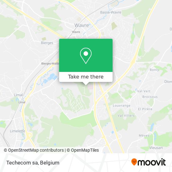 Techecom sa map