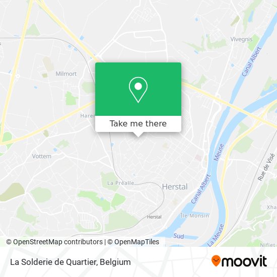 La Solderie de Quartier map