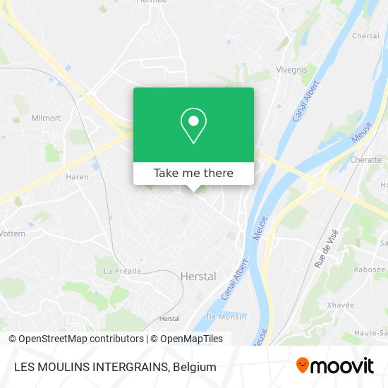 LES MOULINS INTERGRAINS map