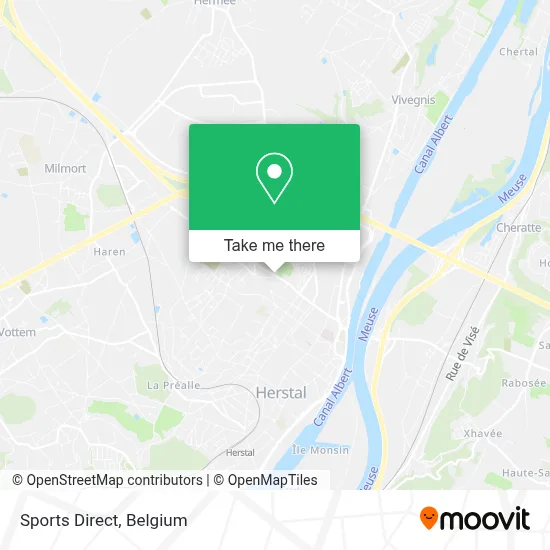 Sports Direct map