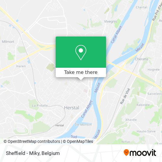 Sheffield - Miky map