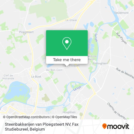 Steenbakkerijen van Ploegsteert NV, Fax Studiebureel map