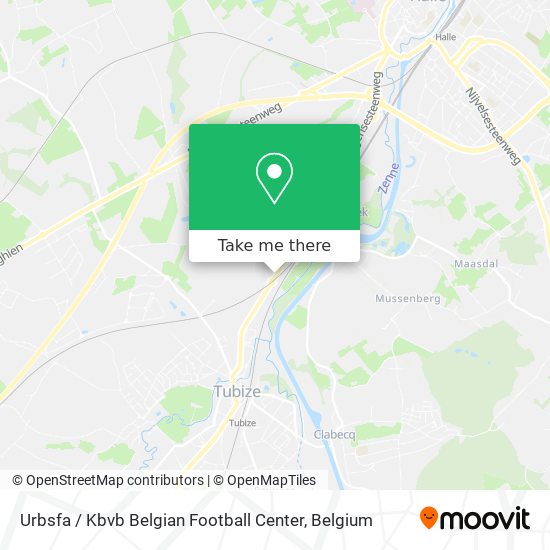 Urbsfa / Kbvb Belgian Football Center plan