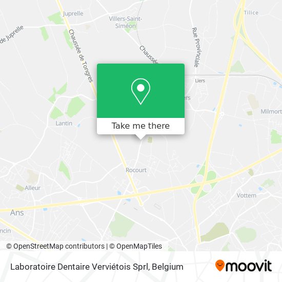 Laboratoire Dentaire Verviétois Sprl plan