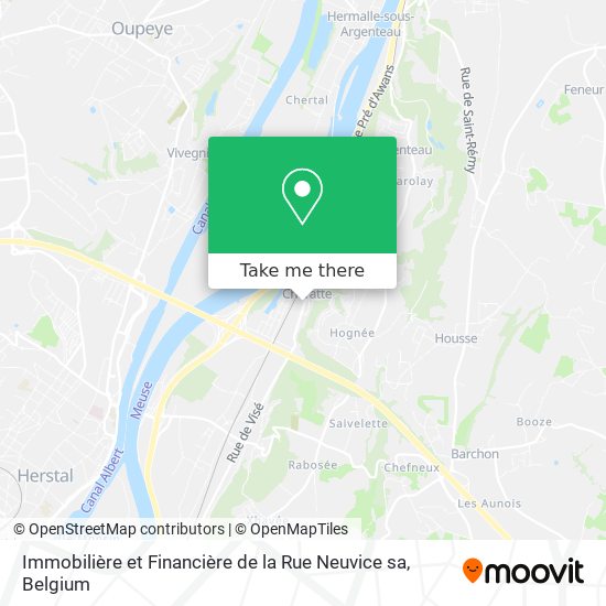 Immobilière et Financière de la Rue Neuvice sa plan
