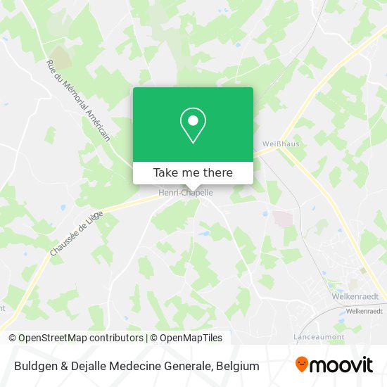 Buldgen & Dejalle Medecine Generale map