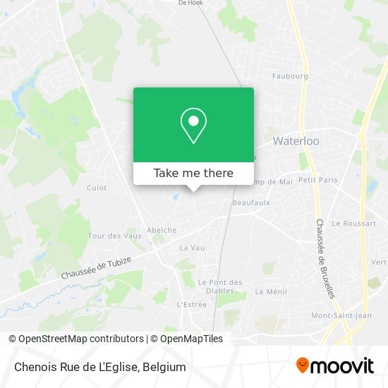 Chenois Rue de L'Eglise map