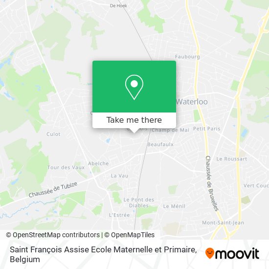 Saint François Assise Ecole Maternelle et Primaire plan