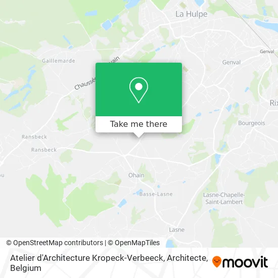 Kropeck-Verbeeck Architecture Studio map