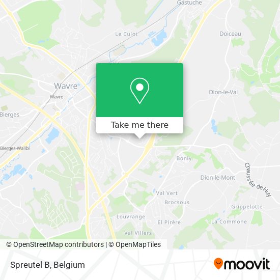 Spreutel B map