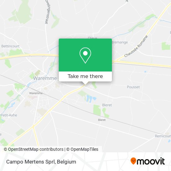 Campo Mertens Sprl map