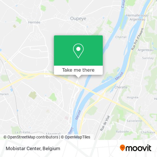 Mobistar Center map