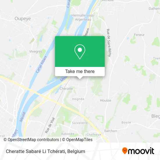 Cheratte Sabaré Li Tchérati plan