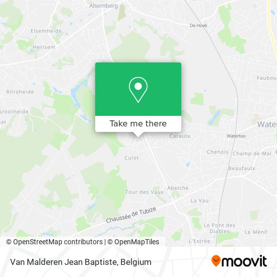 Van Malderen Jean Baptiste plan