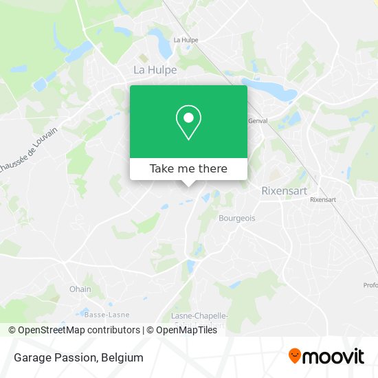 Garage Passion map