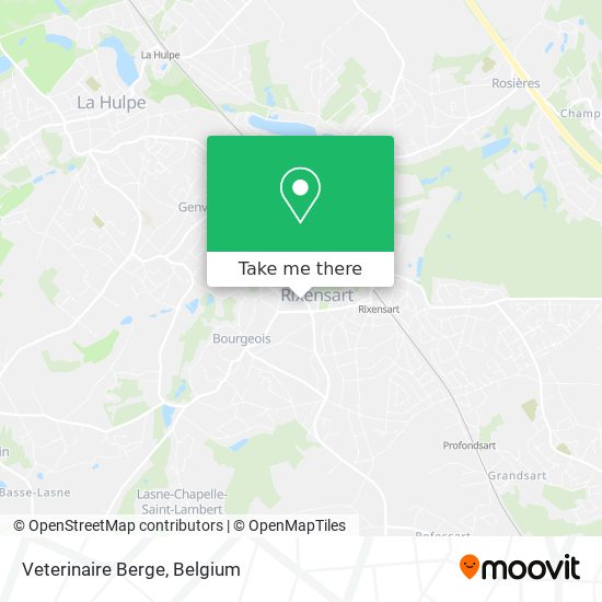 Veterinaire Berge map