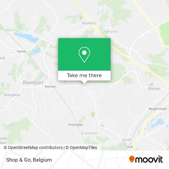 Shop & Go map