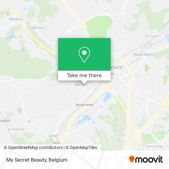 My Secret Beauty map