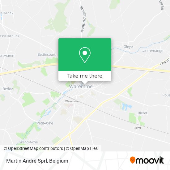 Martin André Sprl plan