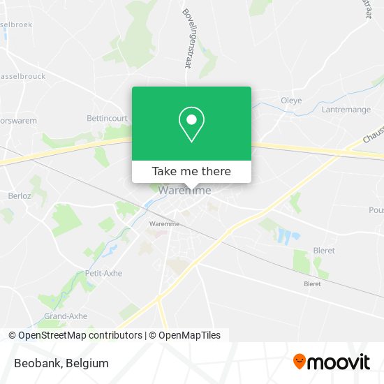 Beobank map