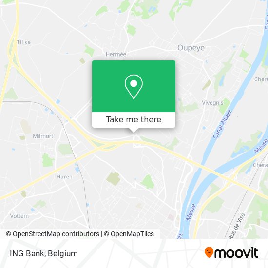 ING Bank map