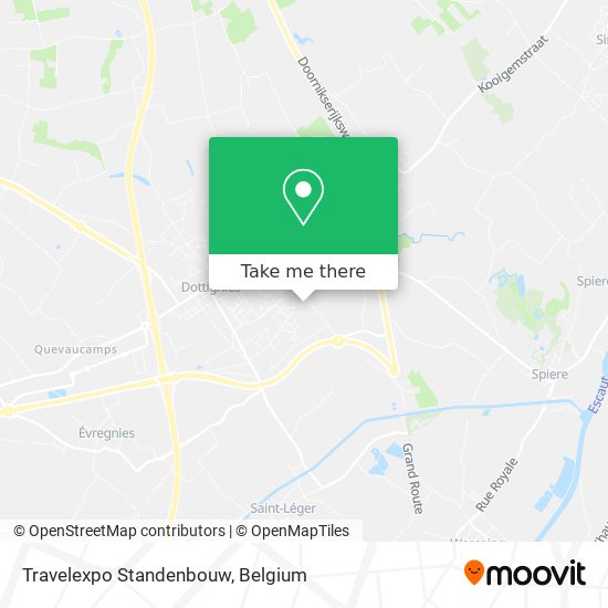 Travelexpo Standenbouw plan