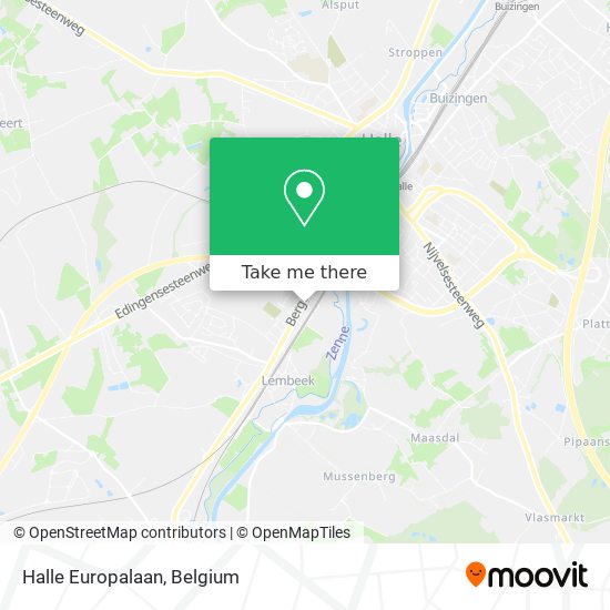 Halle Europalaan plan