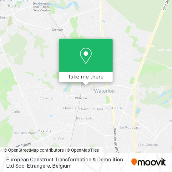 European Construct Transformation & Demolition Ltd Soc. Etrangere map