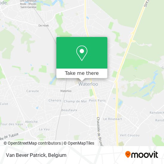 Van Bever Patrick map