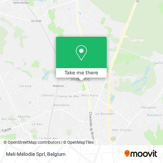 Meli-Mélodie Sprl map